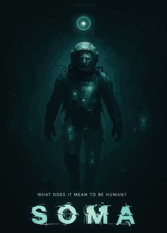 SOMA Video Game Poster