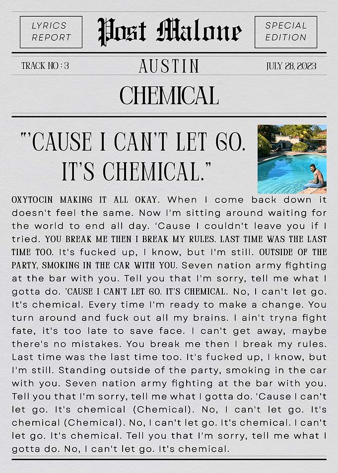 Post Malone Chemical