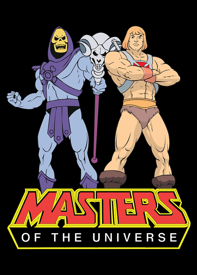 He-Man and Skeletor Masters of the Universe
