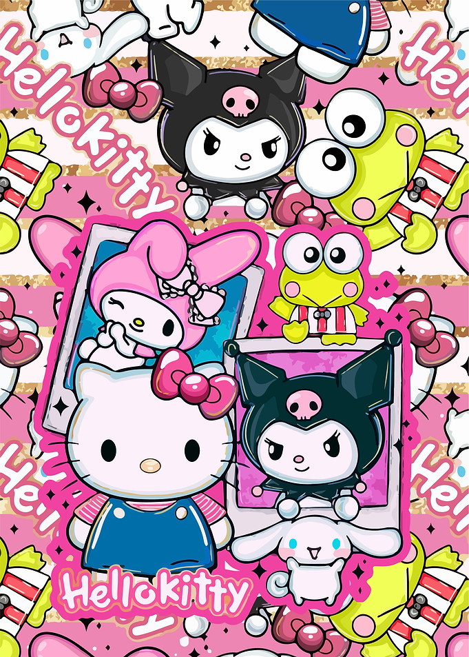Sanrio Characters Collage