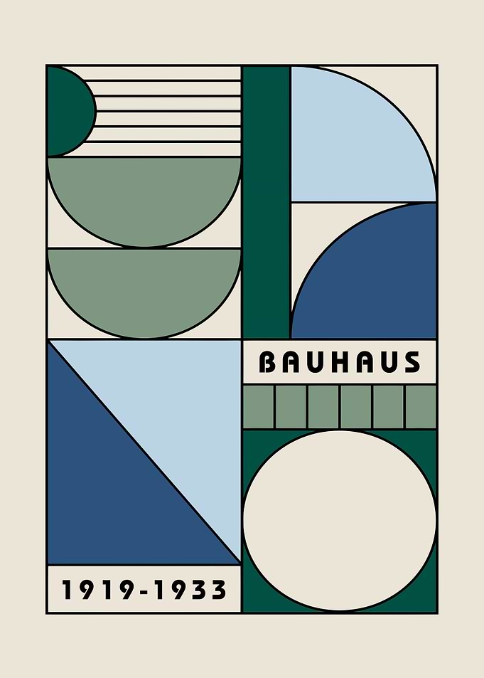 Bauhaus Geometric Design