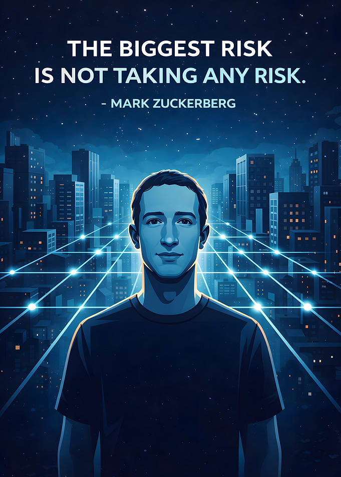 Mark Zuckerberg Inspirational Quote