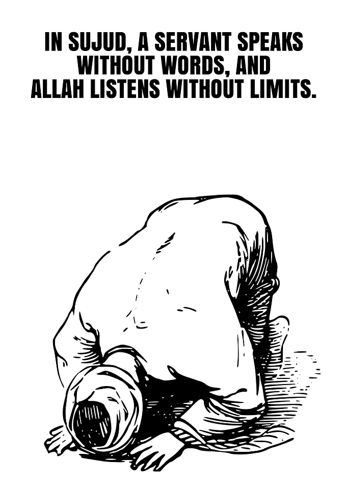Man in Sujud Prayer