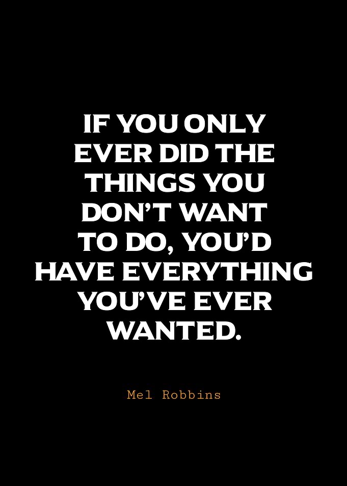 Mel Robbins Inspirational Quote