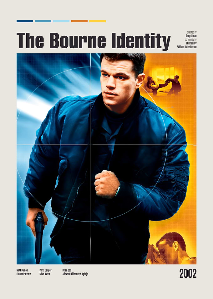 The Bourne Identity Movie Poster