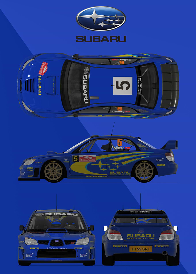 2007 Subaru Impreza S12B WRC