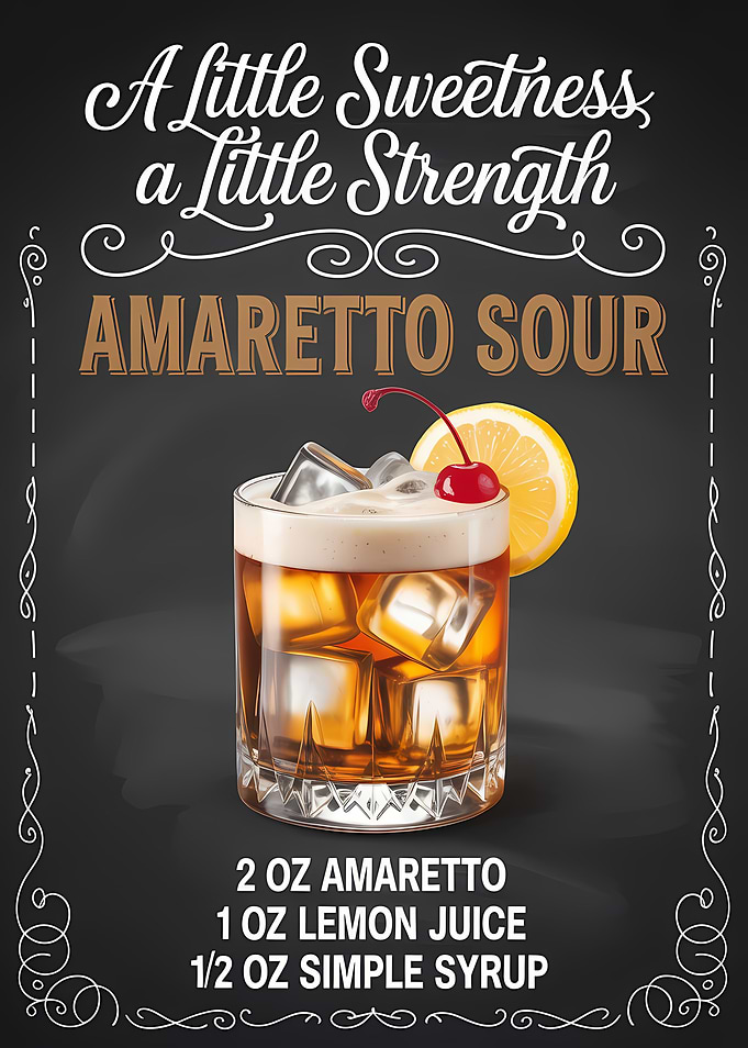 Amaretto Sour Cocktail Recipe