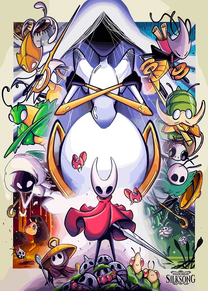 Hollow Knight Silksong Characters