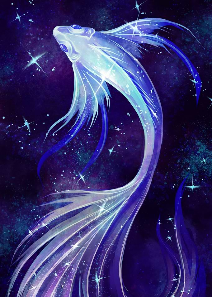 Cosmic Betta Fish