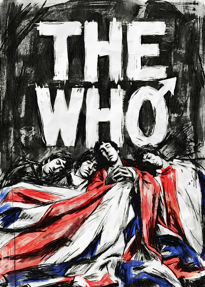 The Who Band Portrait