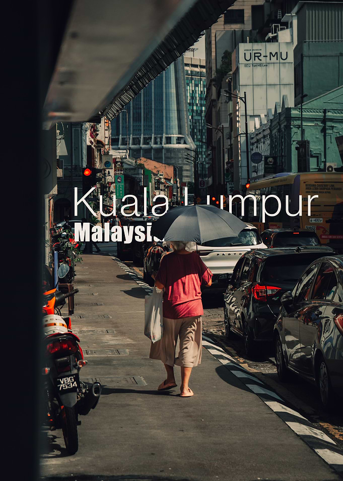 Kuala Lumpur Cityscape with People