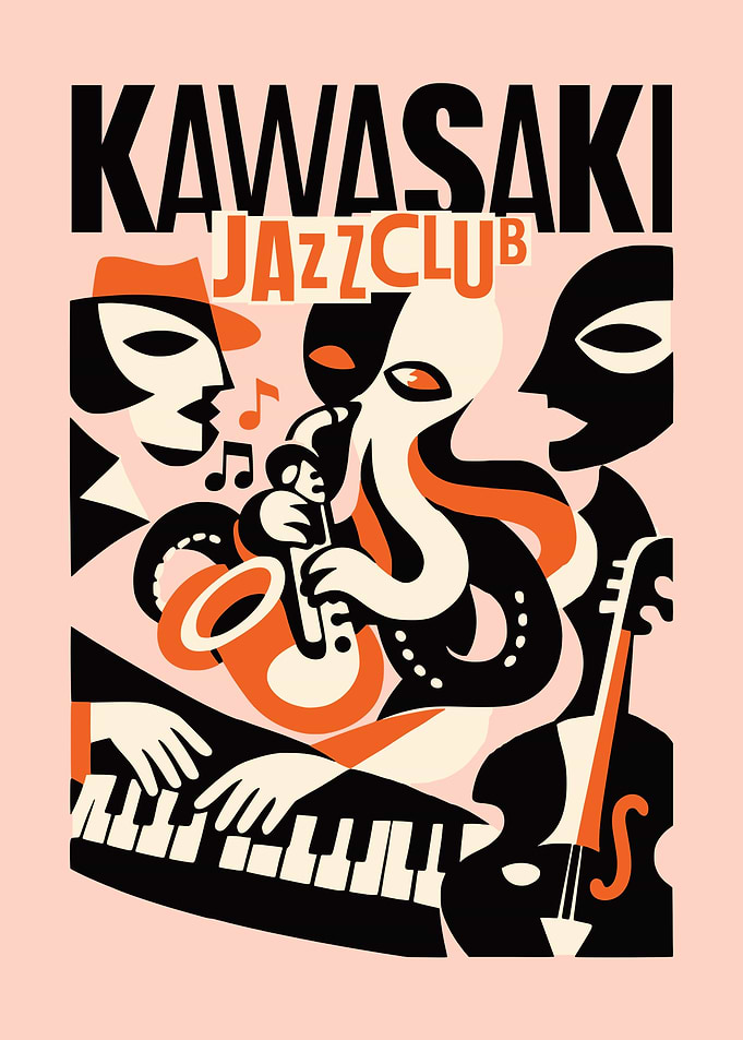 Kawasaki Jazz Club Poster