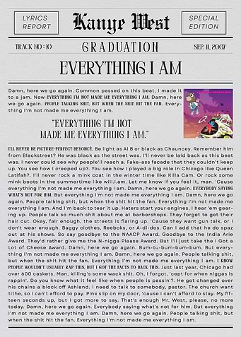 Kanye West Everything I Am