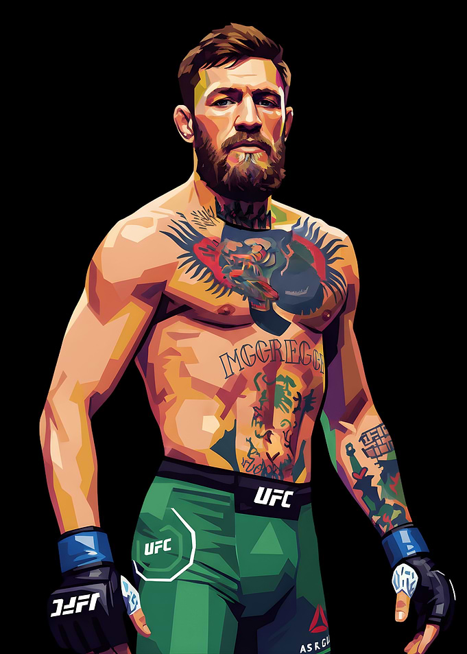 Conor McGregor UFC Pop Art