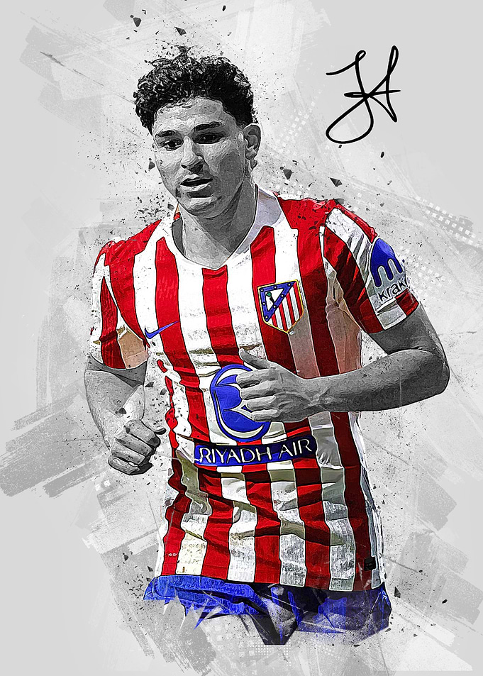 Julian Alvarez Portrait
