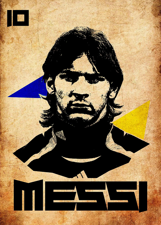 Lionel Messi Poster