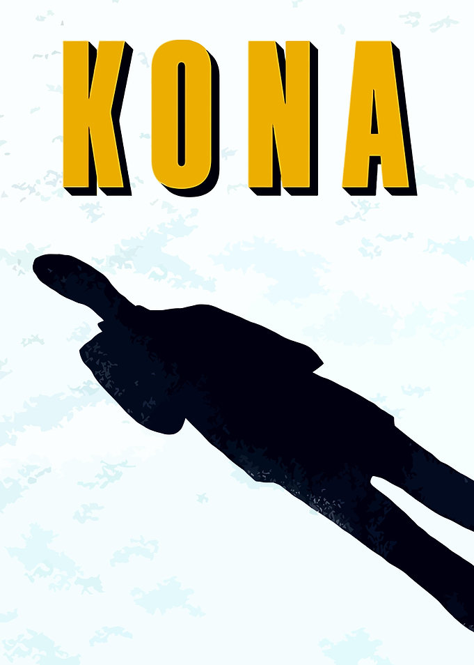 Kona Adventure Video Game Poster