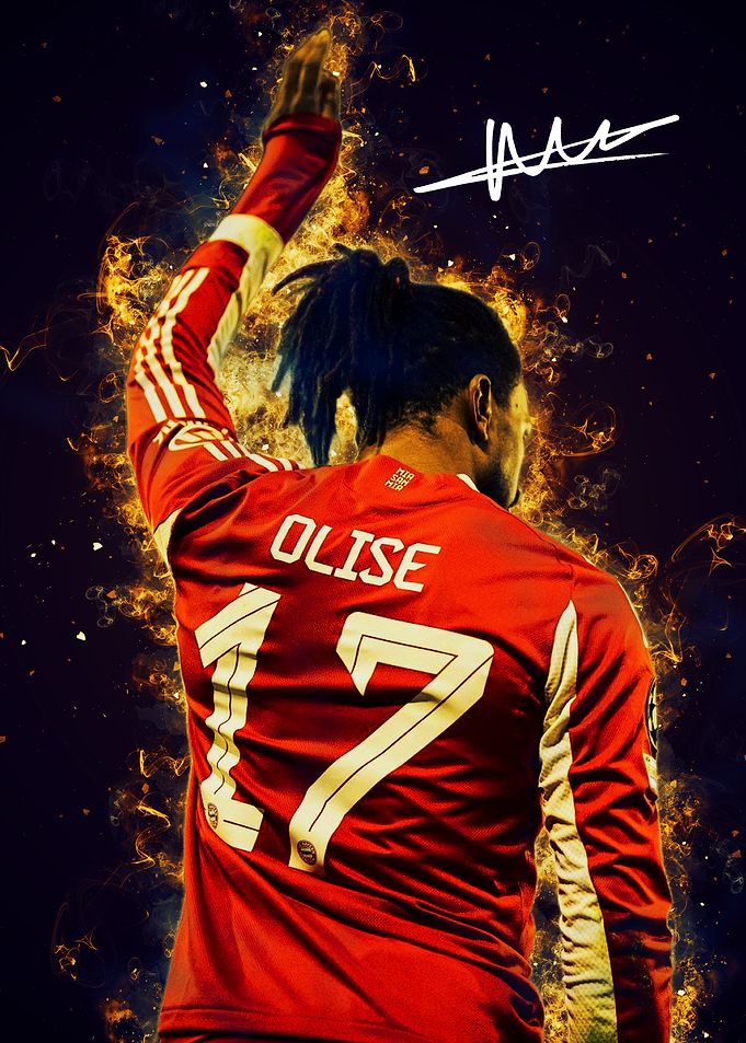 Football Player Olise 17