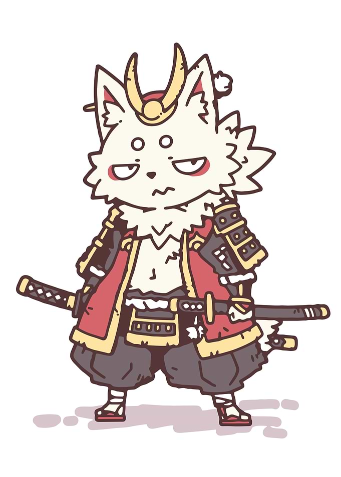 Samurai Fox Warrior