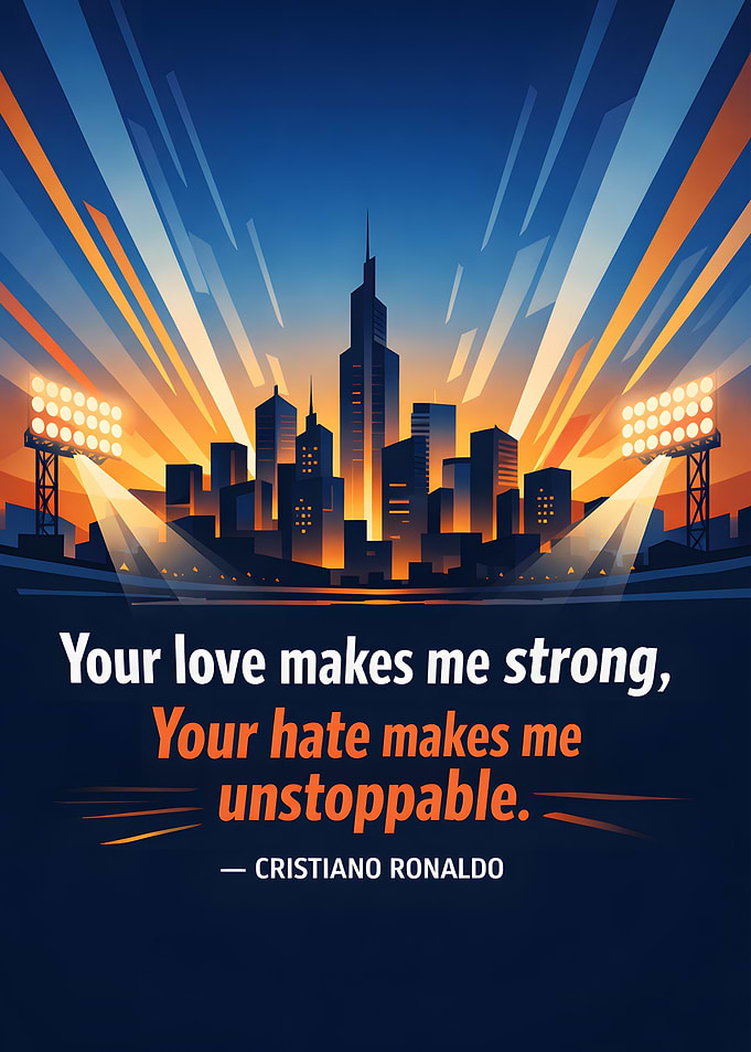 Cristiano Ronaldo Inspirational Quote
