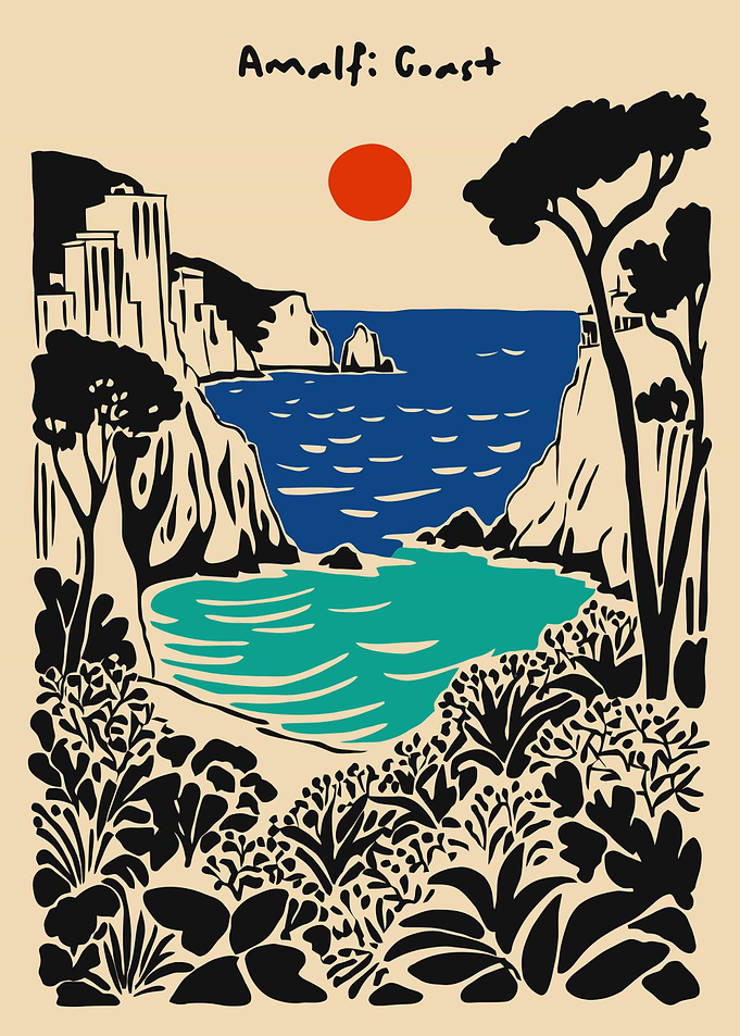 Amalfi Coast Landscape