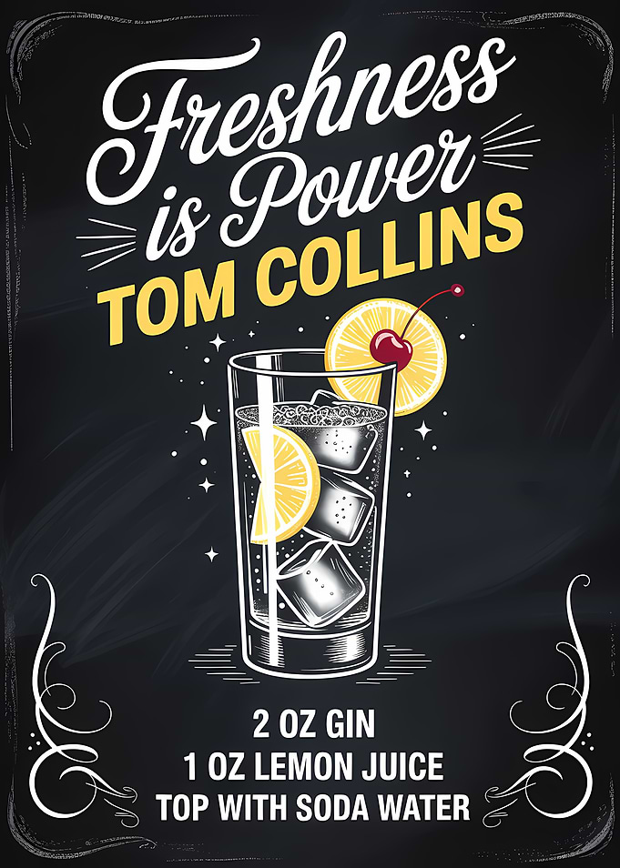 Tom Collins Cocktail Recipe