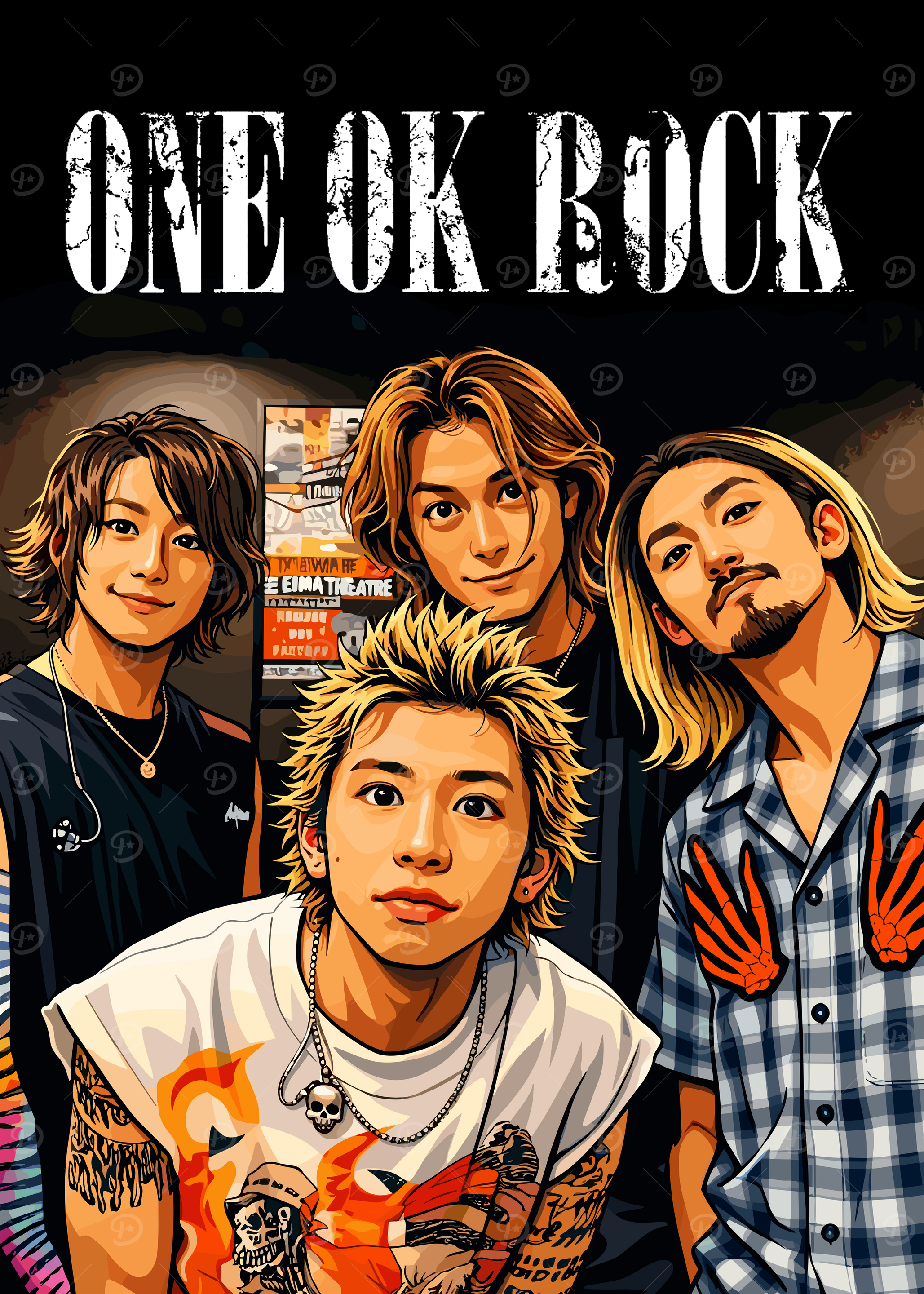 One ok rock Posters Online - Shop Unique Metal Prints, Pictures