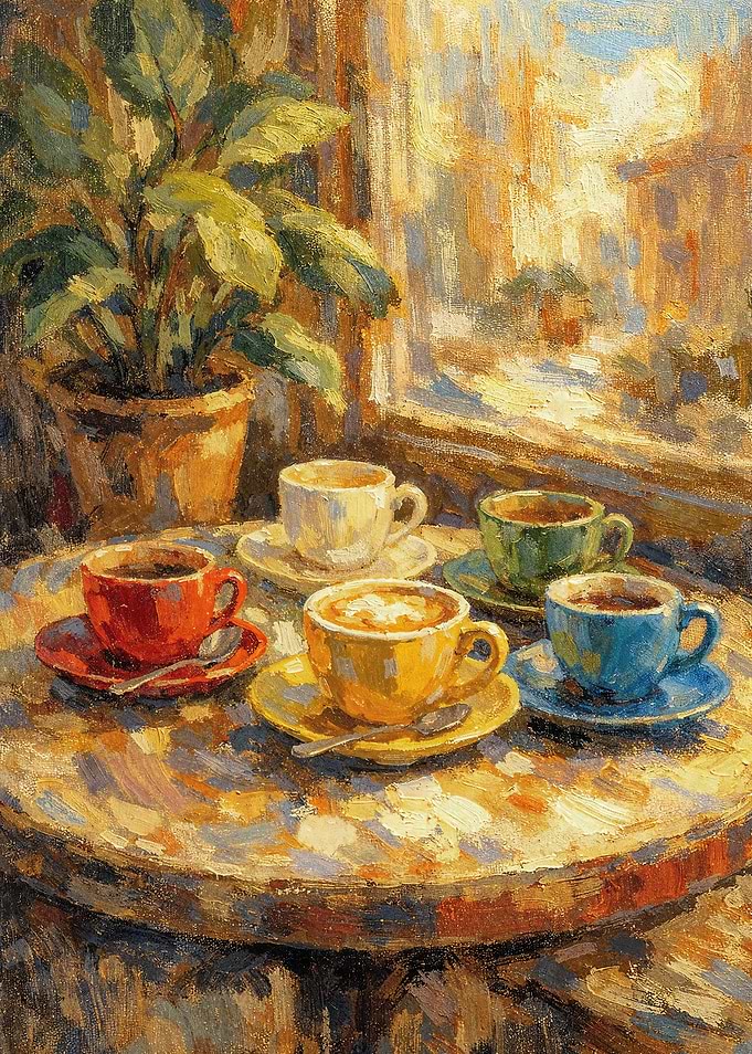 Vintage Italian Coffee Shop