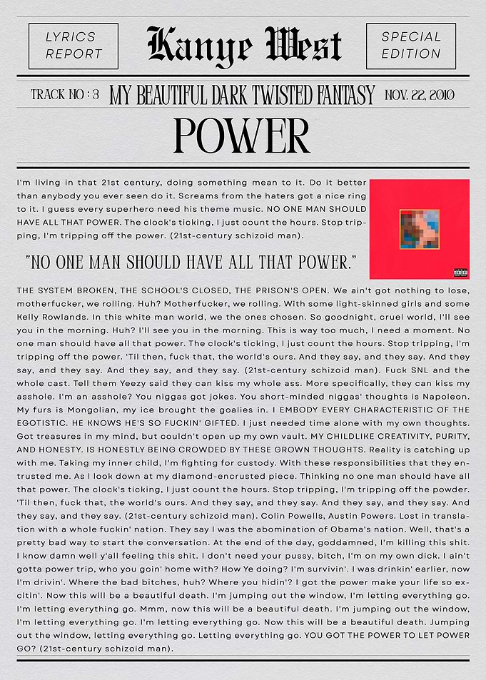 Kanye West Power
