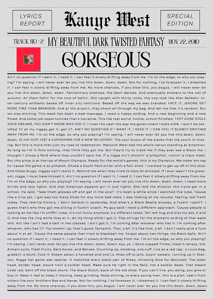 Kanye West Gorgeous