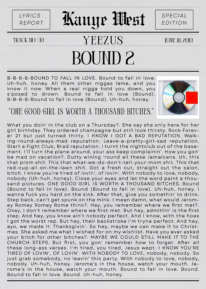 Kanye West Bound 2