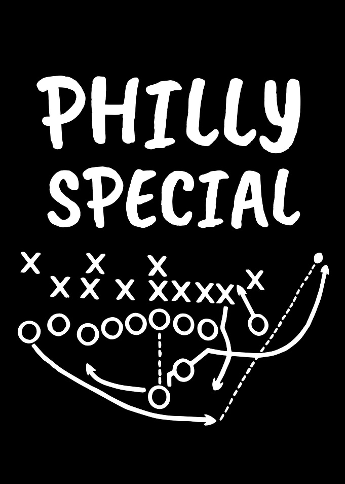 Philly special football play