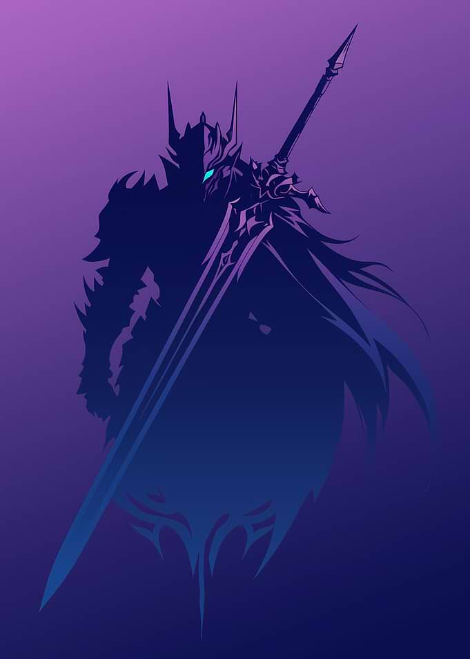 Dark Knight with Sword