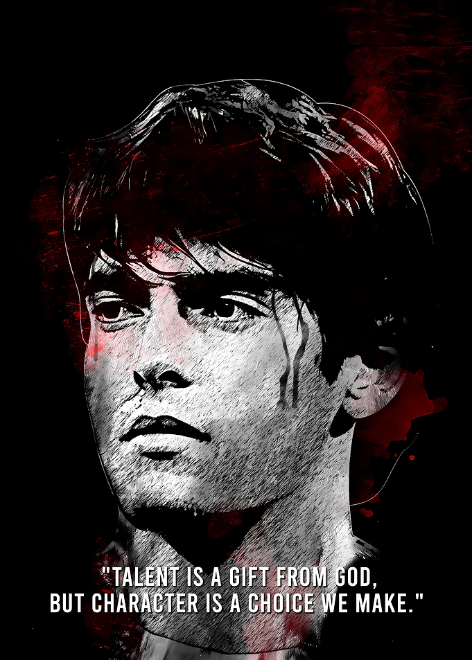 Inspirational Quote Kaka Portrait