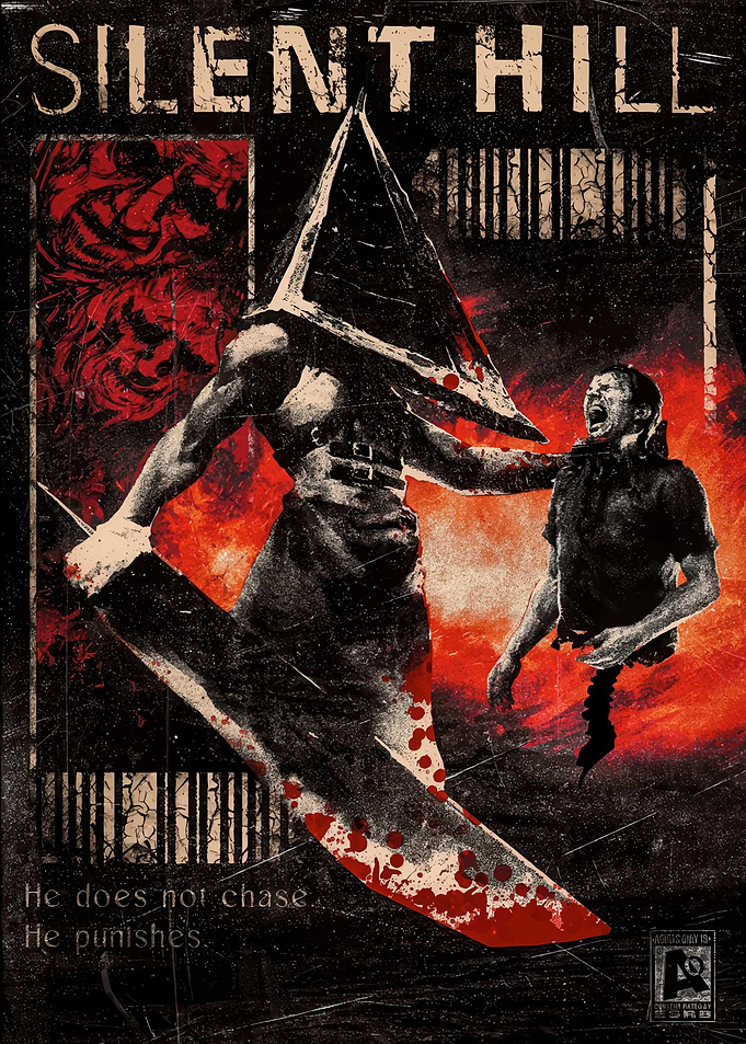 Silent Hill Pyramid Head Poster