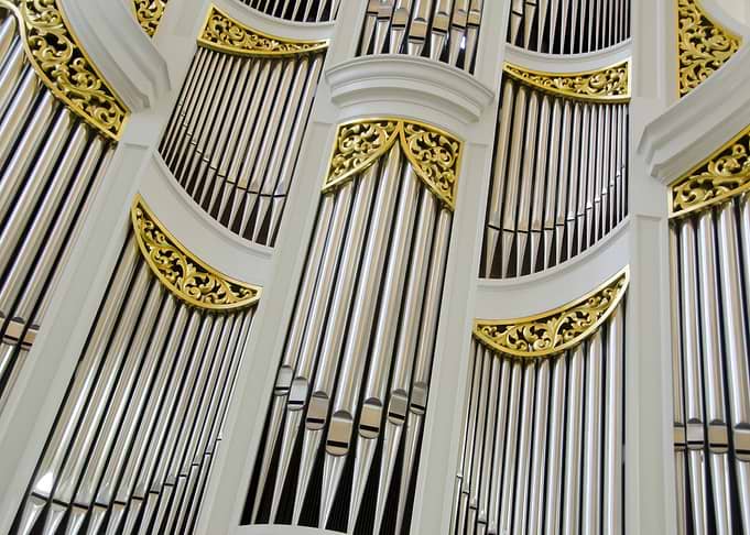 Grand Pipe Organ Interior