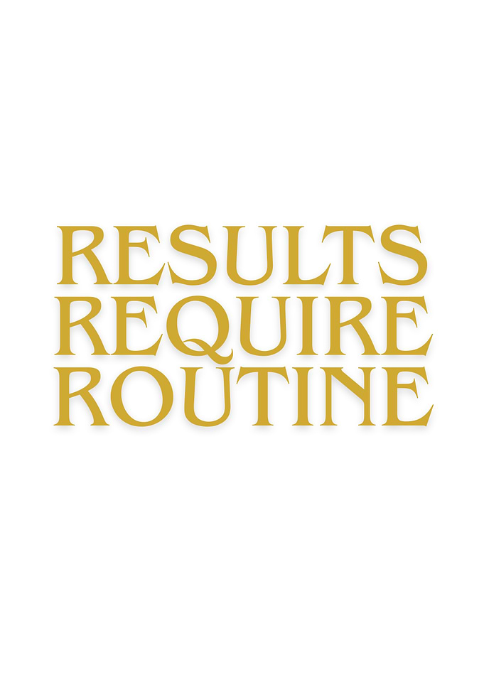 Results Require Routine Text Art