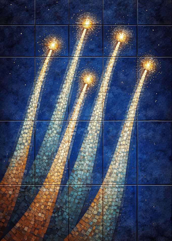 Cosmic Streaks of Light