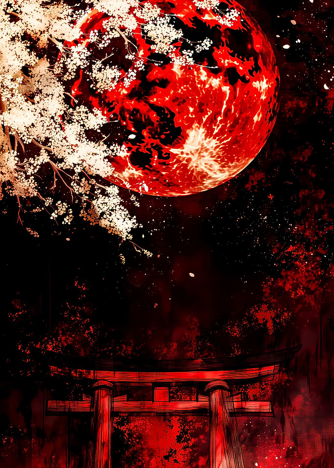 Bloody Moon Torii Gate