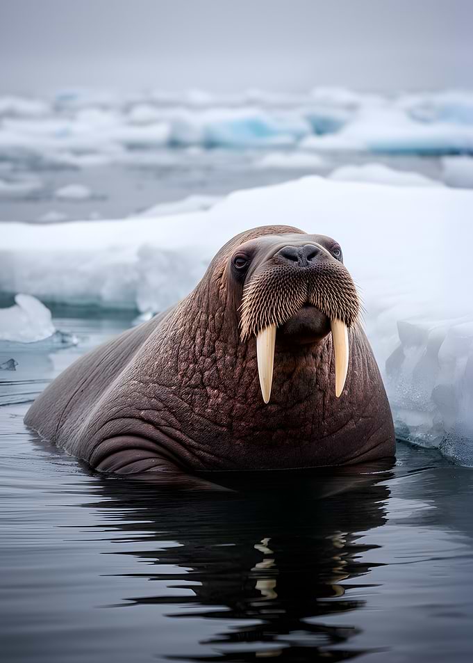 Walrus in Arctic Waters