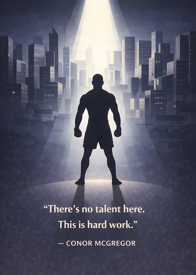 Conor McGregor Inspirational Quote