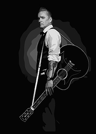 Musician with Acoustic Guitar