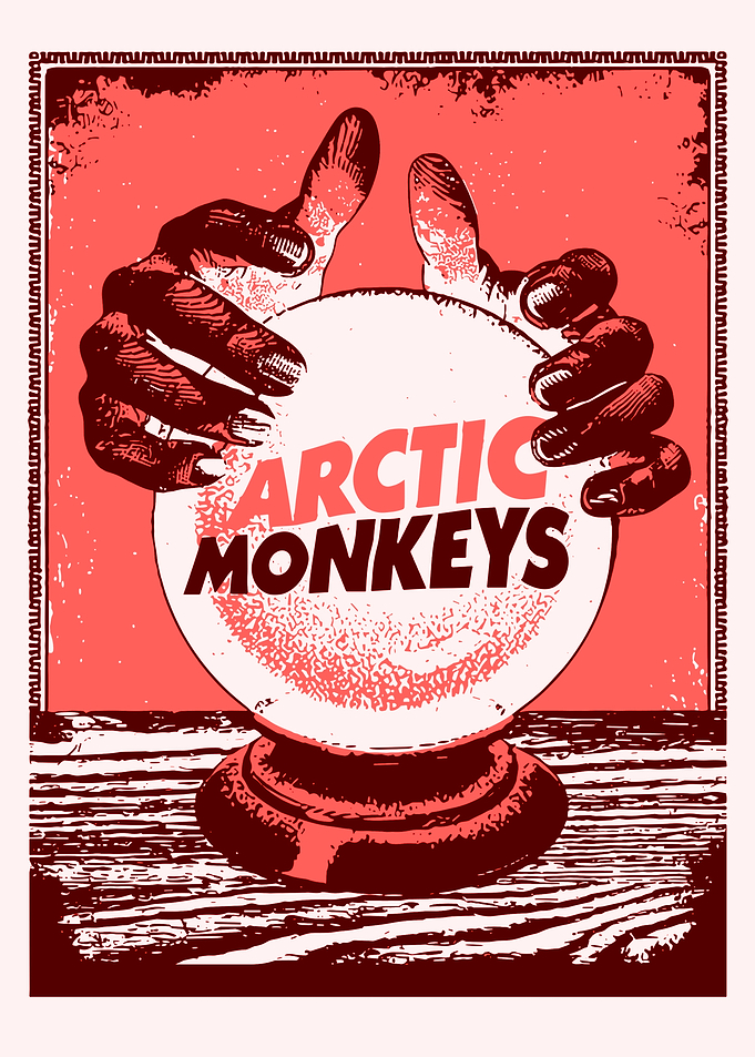 Arctic Monkeys Crystal Ball Poster