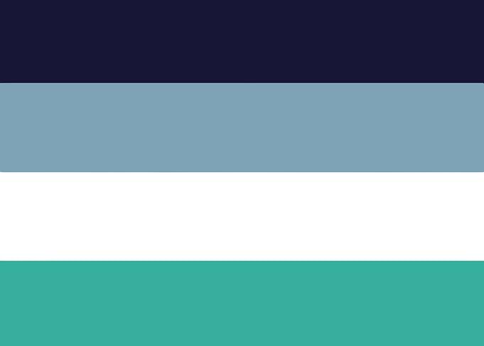 Abstract Horizontal Stripes