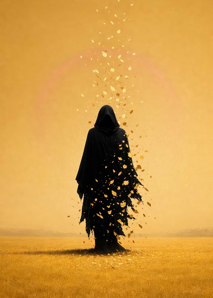 Grim Reaper in Golden Field