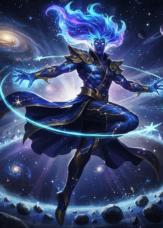 Cosmic Being in Space