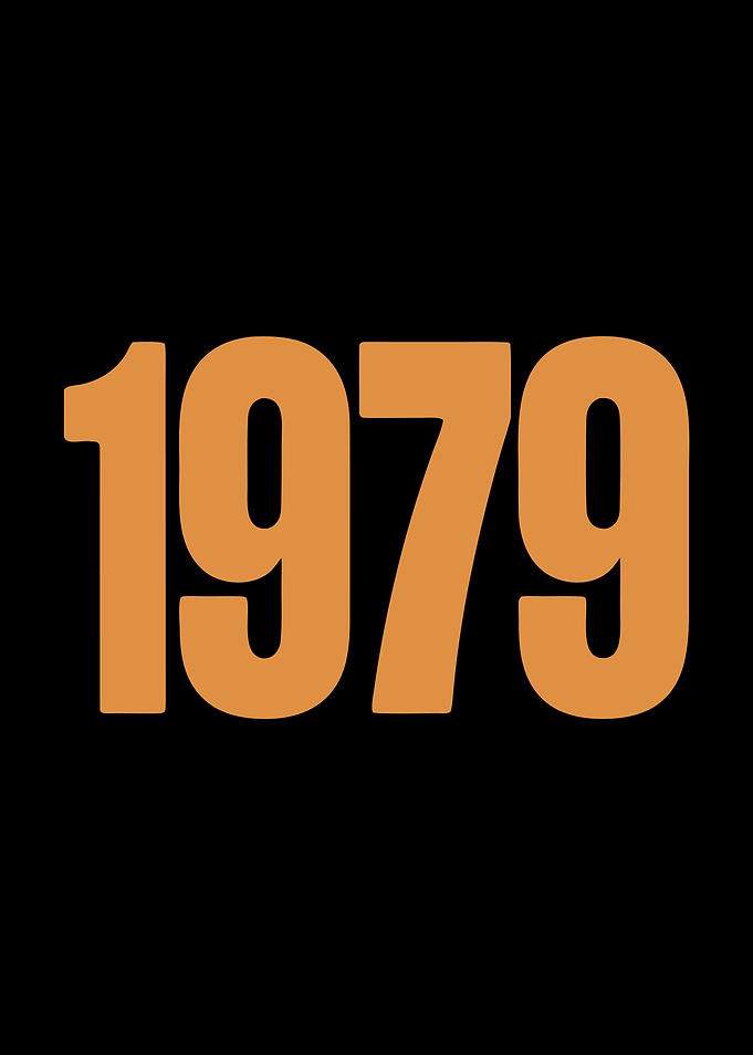 The Year 1979 in Orange Birthday