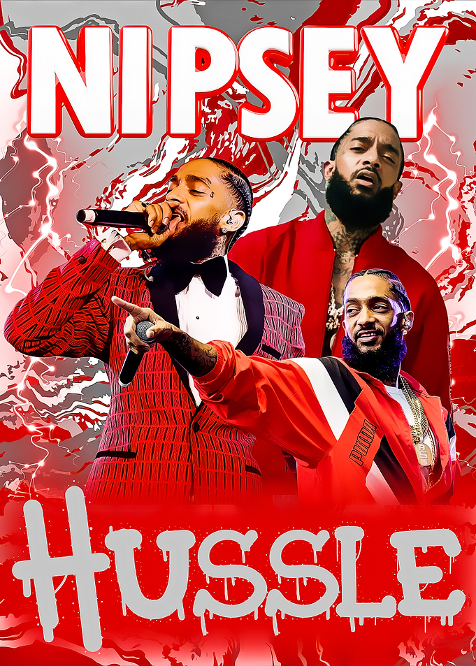 Nipsey Hussle Tribute Art