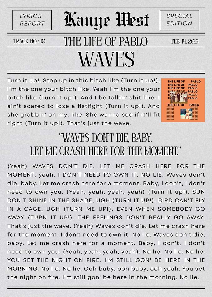 Kanye West Waves