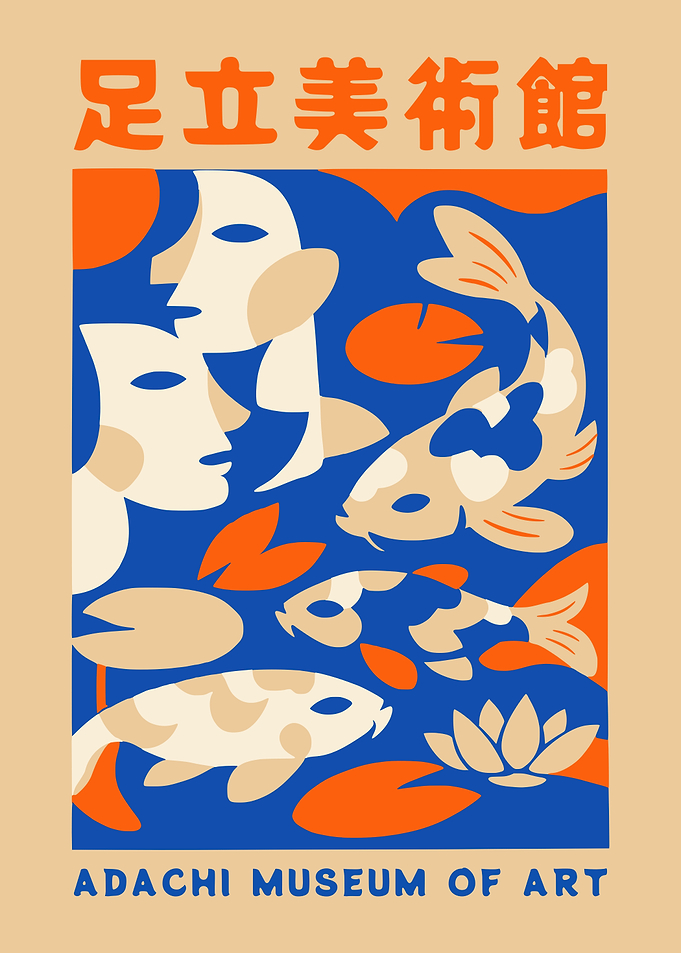 Adachi Museum of Art Poster